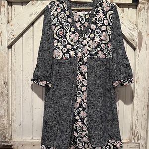Boden Mixed Print Tunic/Dress (Women's 10L)